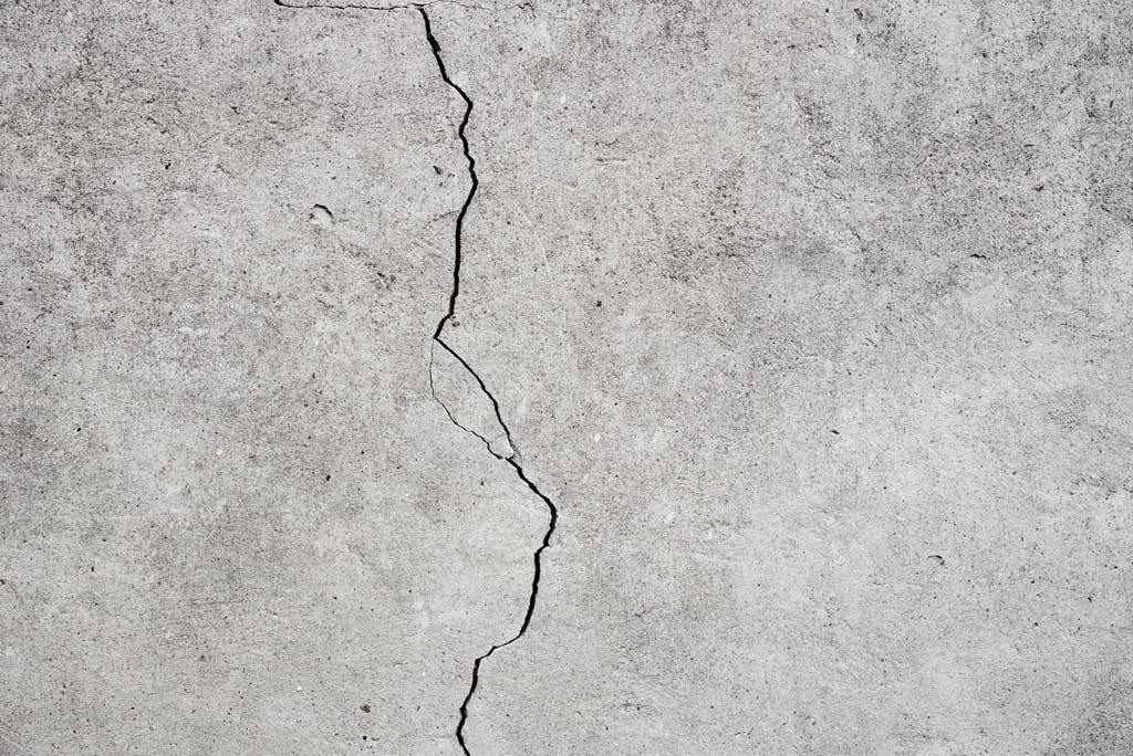 Image of a foundation crack