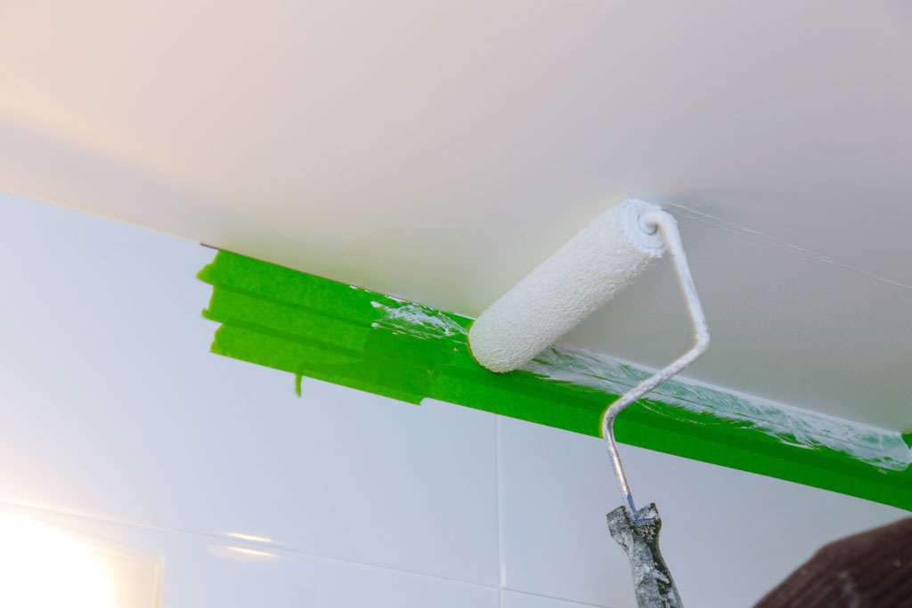 Paint your bathroom ceiling and walls