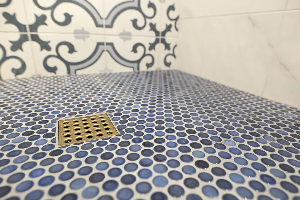 Walk-In Shower Flooring Tile